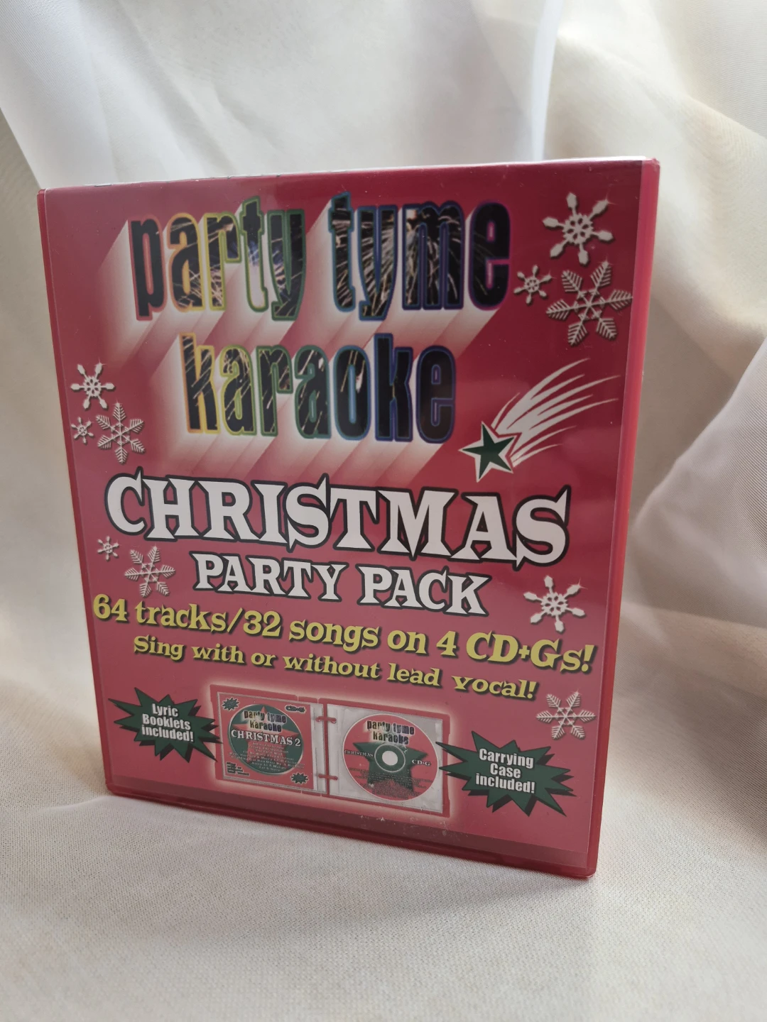 Party Time KARAOKE CHRISTMAS PARTY Pack 32 Songs 4 CD-Gs - photo 2