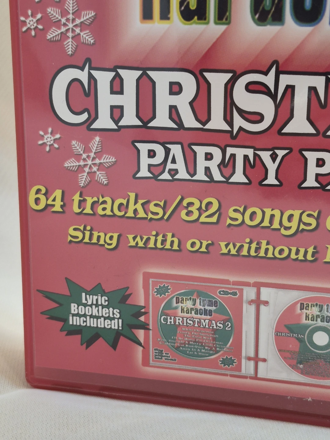 Party Time KARAOKE CHRISTMAS PARTY Pack 32 Songs 4 CD-Gs - photo 3