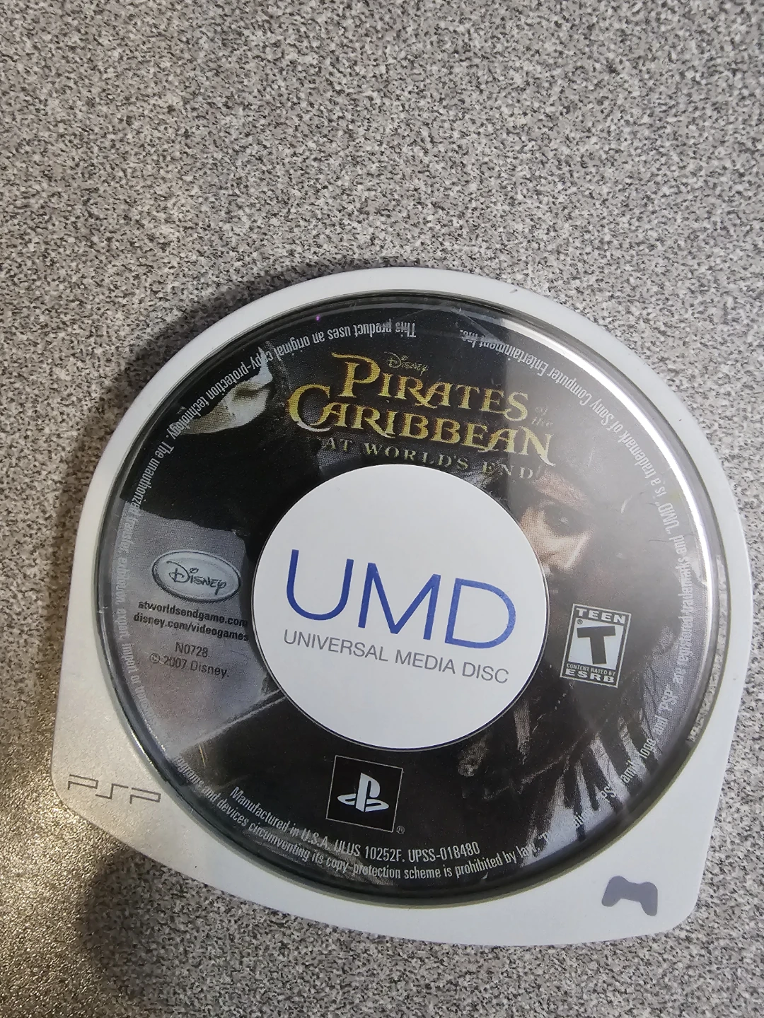 Pirates of the Caribbean: At World's End UMD for PSP