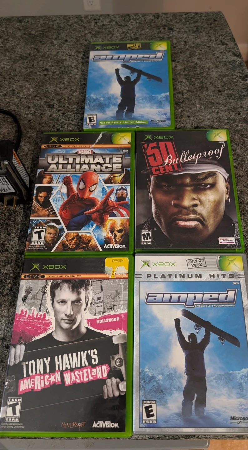 Original Xbox Console Bundle with 5 Games and Controller - photo 2