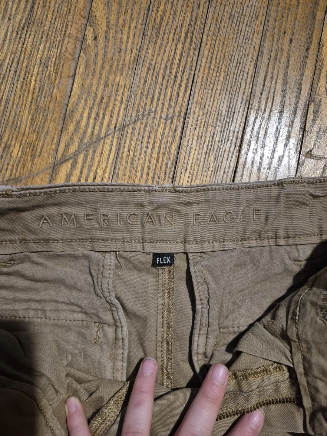 American Eagle FLEX Chinos Pants Tan Size Medium - photo 2