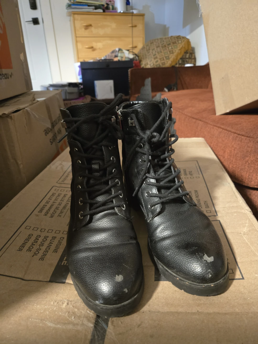 Michael Kors Black Lace-Up Ankle Boots - photo 2