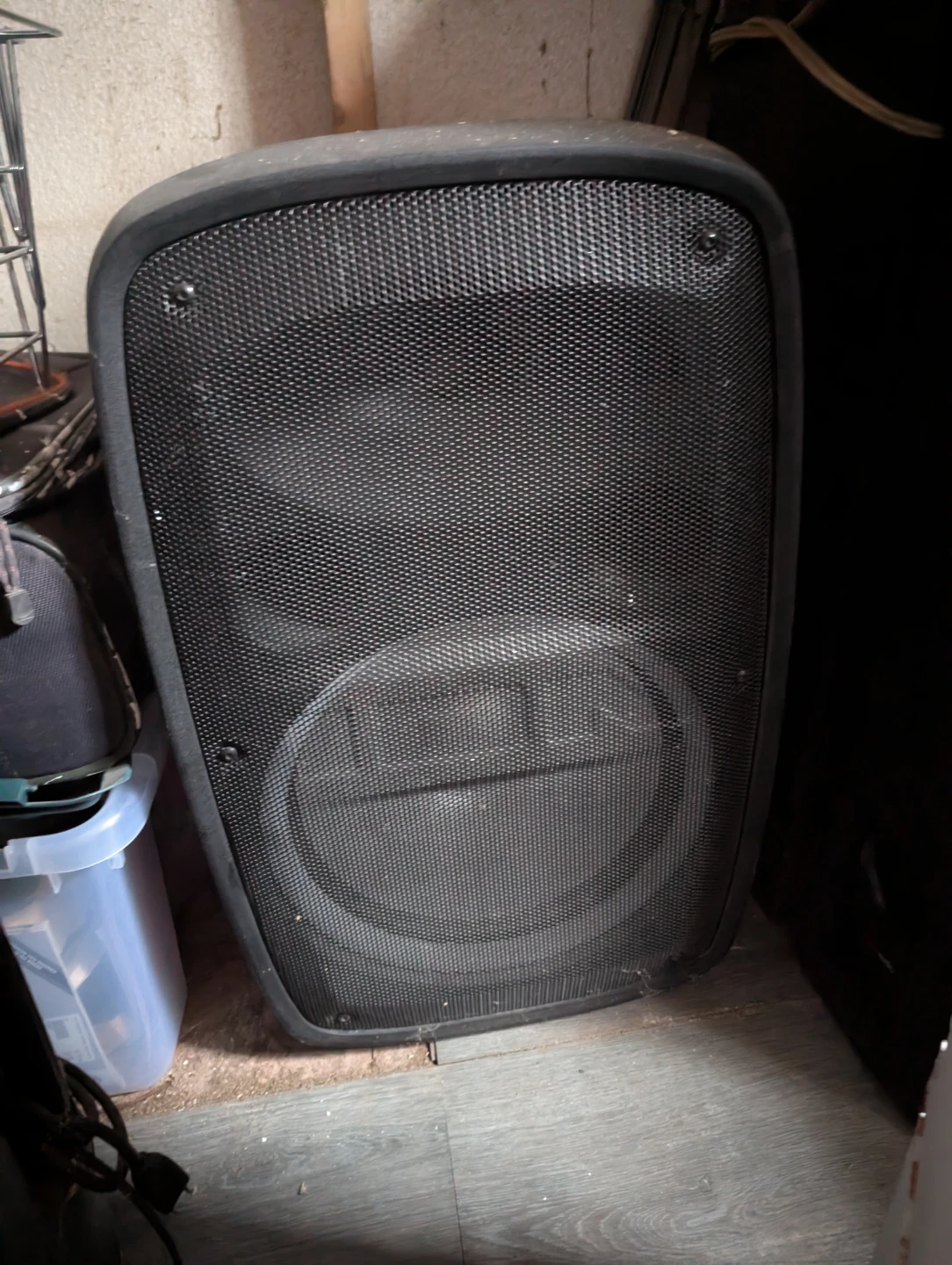 Black PA Speaker