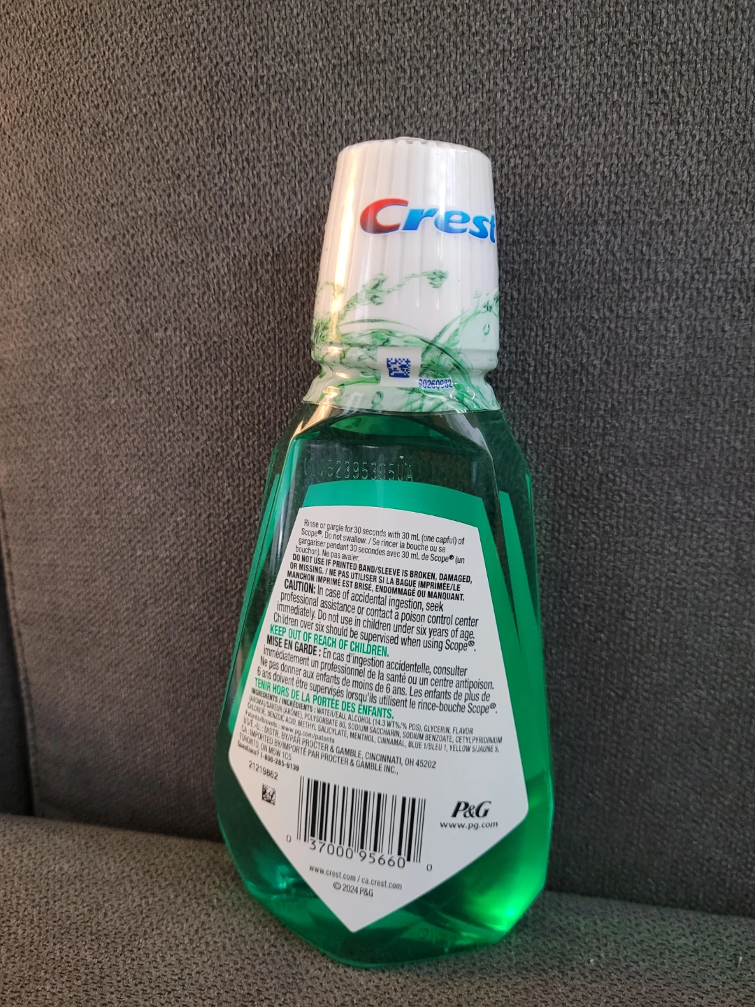 Crest Scope Classic Mouthwash - 250 mL (8.4 FL OZ) - photo 2