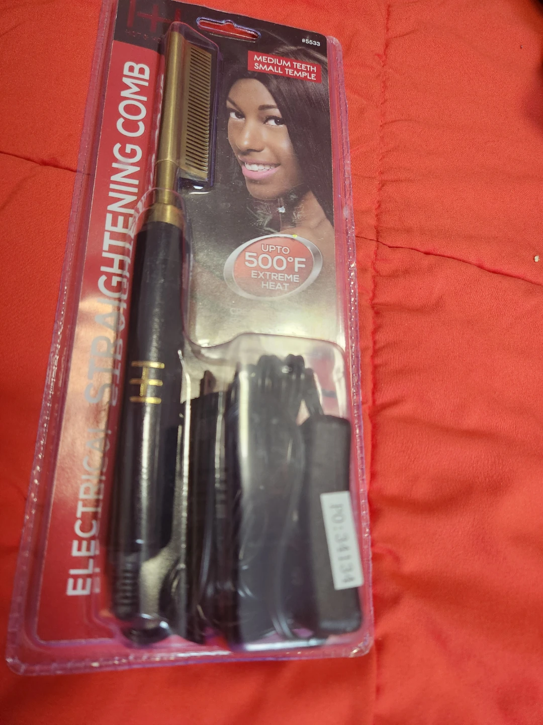 H&H Electrical Straightening Comb - Medium Teeth
