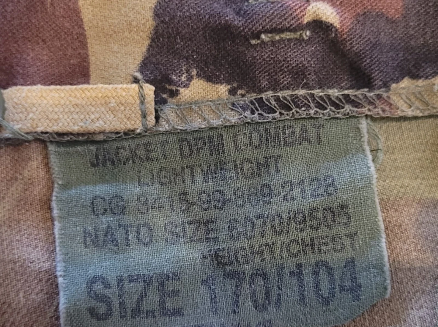 British Army DPM Combat Lightweight Jacket - photo 3
