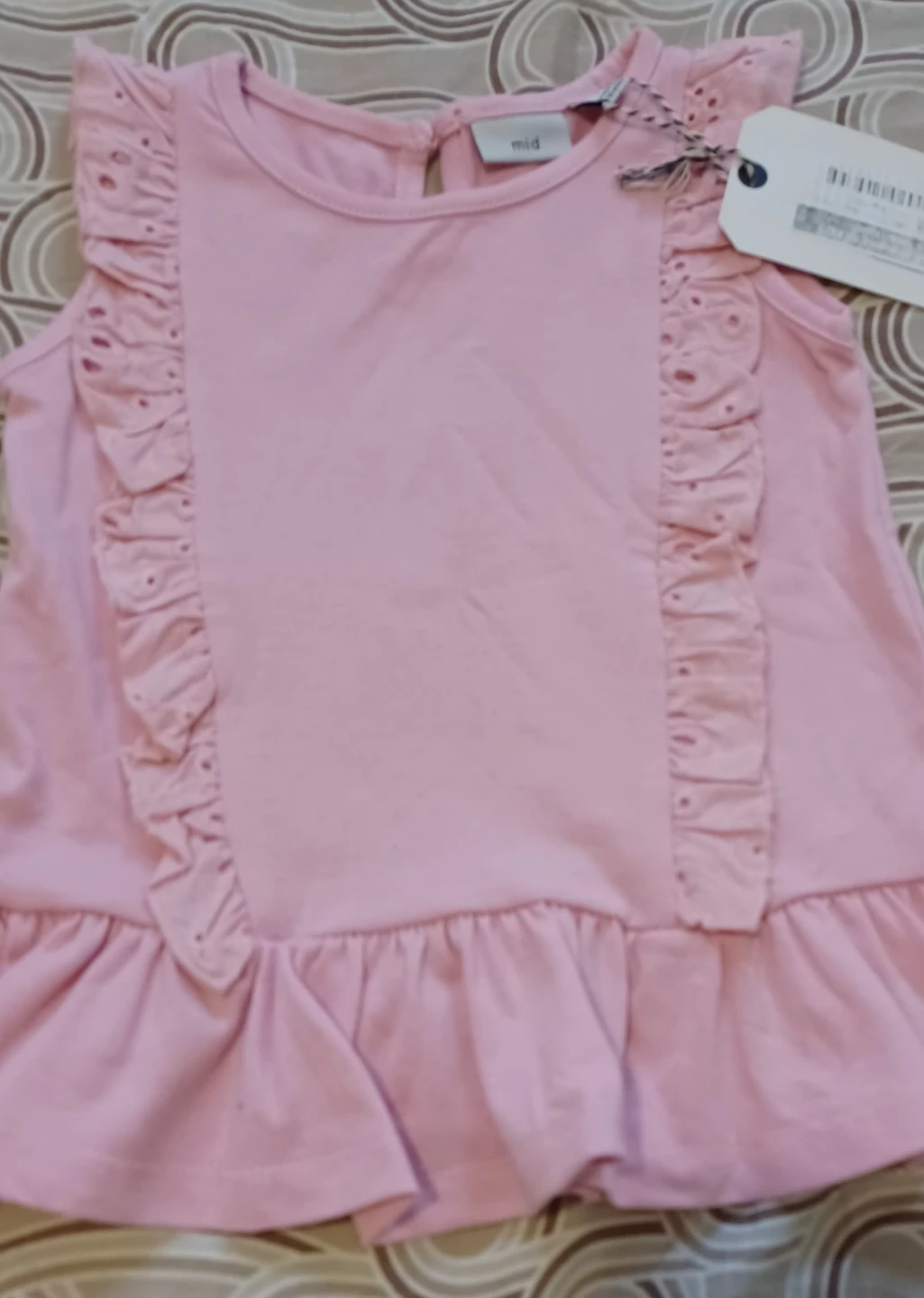 Pink Toddler Girl's Ruffle Dress - Size Medium - photo 2