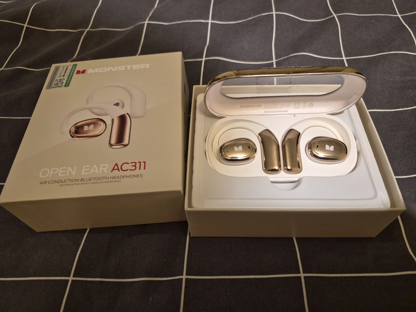Monster Open Ear AC311 Air Conduction Bluetooth Headphones