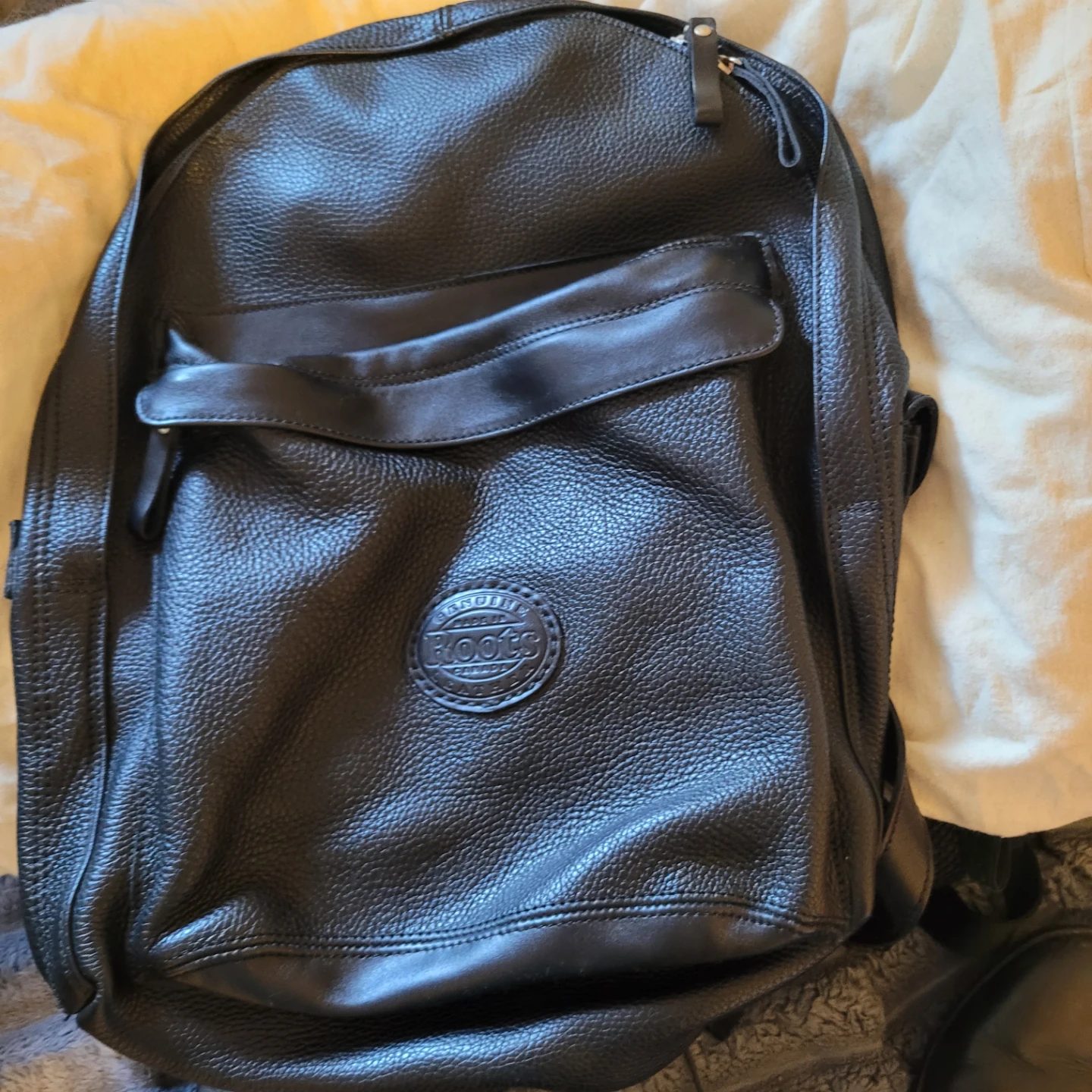 $300 Roots Genuine Leather Backpack - photo 3