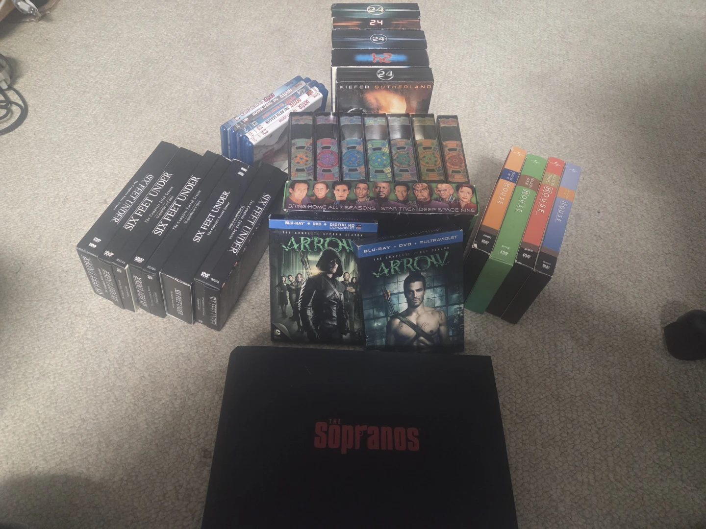 Television Series Bundle (Dvds & Blurays) Please Read