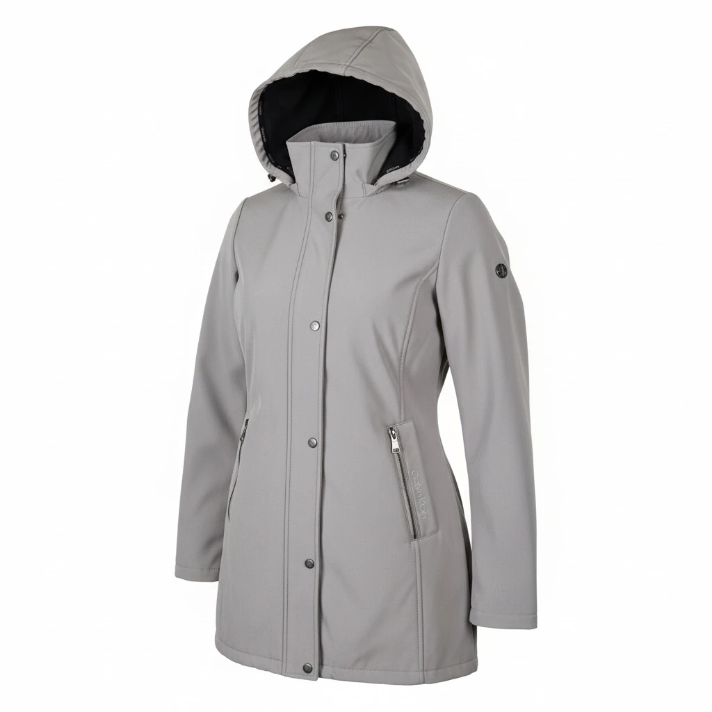 Calvin Klein Hooded Softshell Jacket - Women's Size S/P