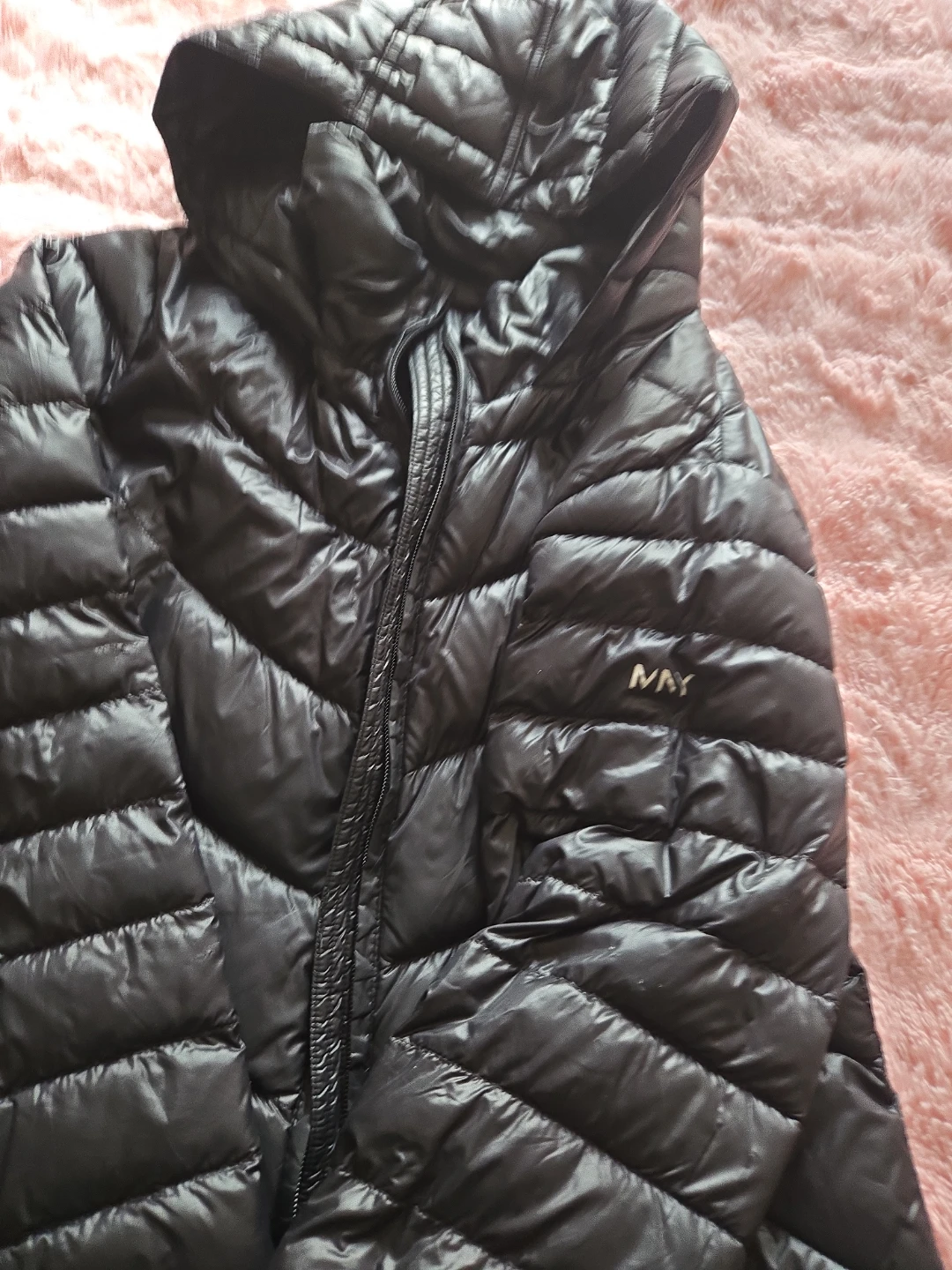 Andrew Marc Black Packable Lightweight Down Blend Jacket - photo 4