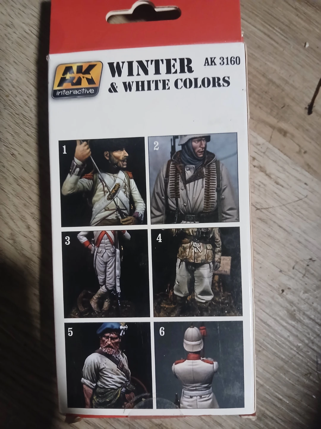 AK Interactive Winter & White Colors Figure Series AK 3160 - photo 3