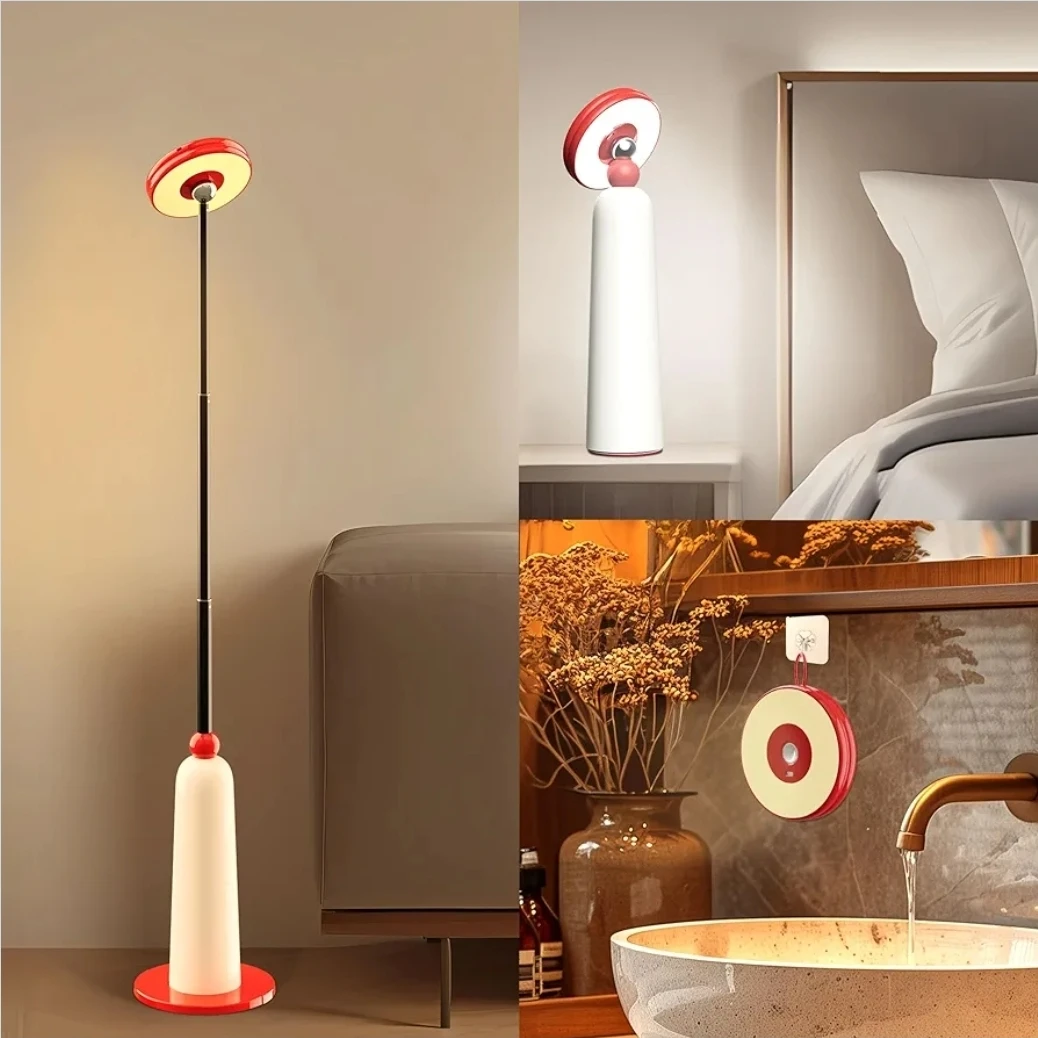 Cordless Magnetic Floor Lamp | 360° LED Dimmable Standing Lamp - photo 4