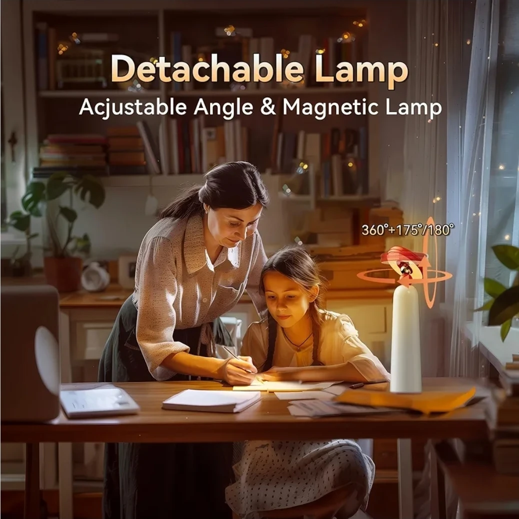 Cordless Magnetic Floor Lamp | 360° LED Dimmable Standing Lamp - photo 5