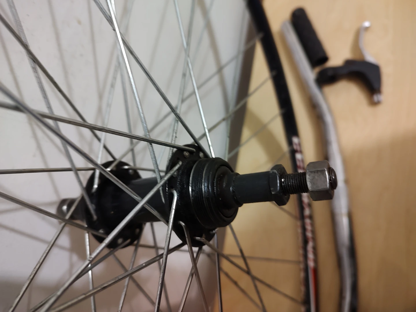 Single speed project 700C CCM Racing rear rim and handlebar - photo 2