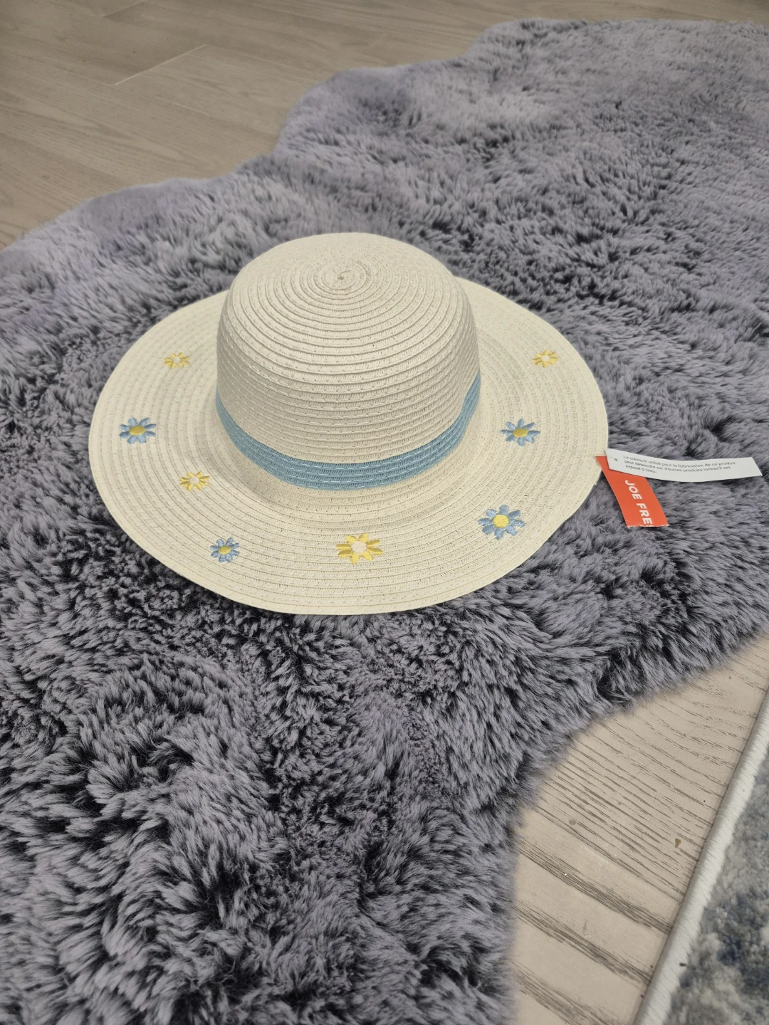 Joe Fresh Sun Hat with Flowers