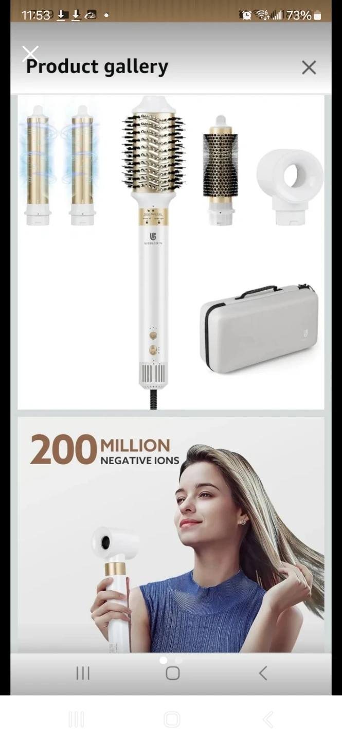 GLAM UP Beauty Wand Hot Air Brush Set - photo 2