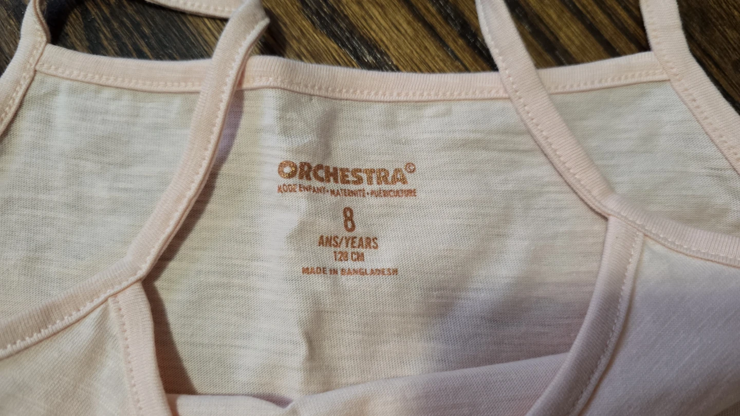 NEW Orchestra Girls’ Tank Tops - Size 8 (3-Pack) - photo 2
