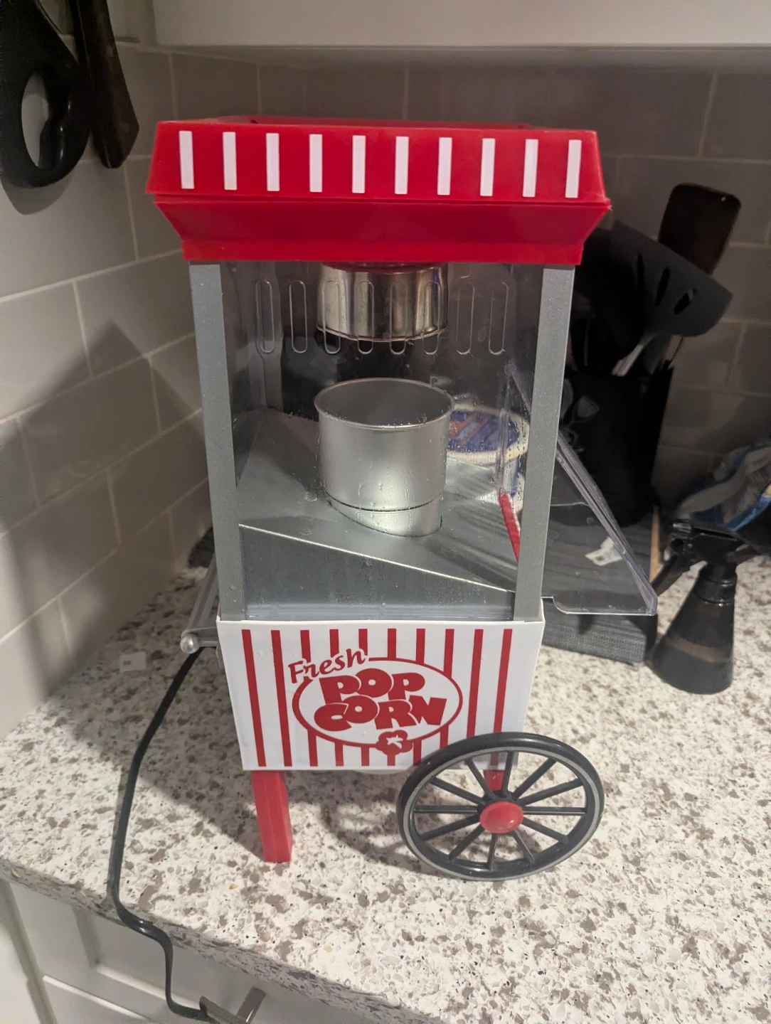 Nostalgia Fresh Popcorn Maker Cart - photo 2