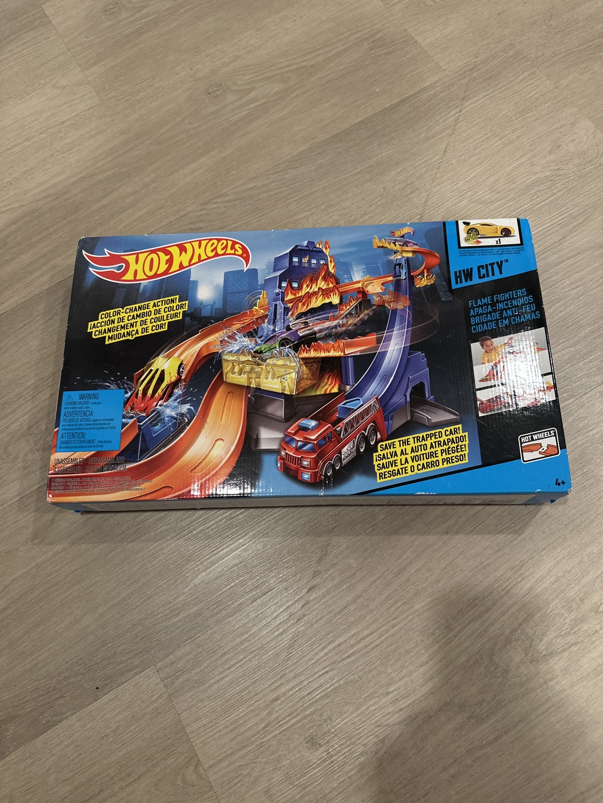 Hot Wheels HW City Flame Fighters Toy Playset