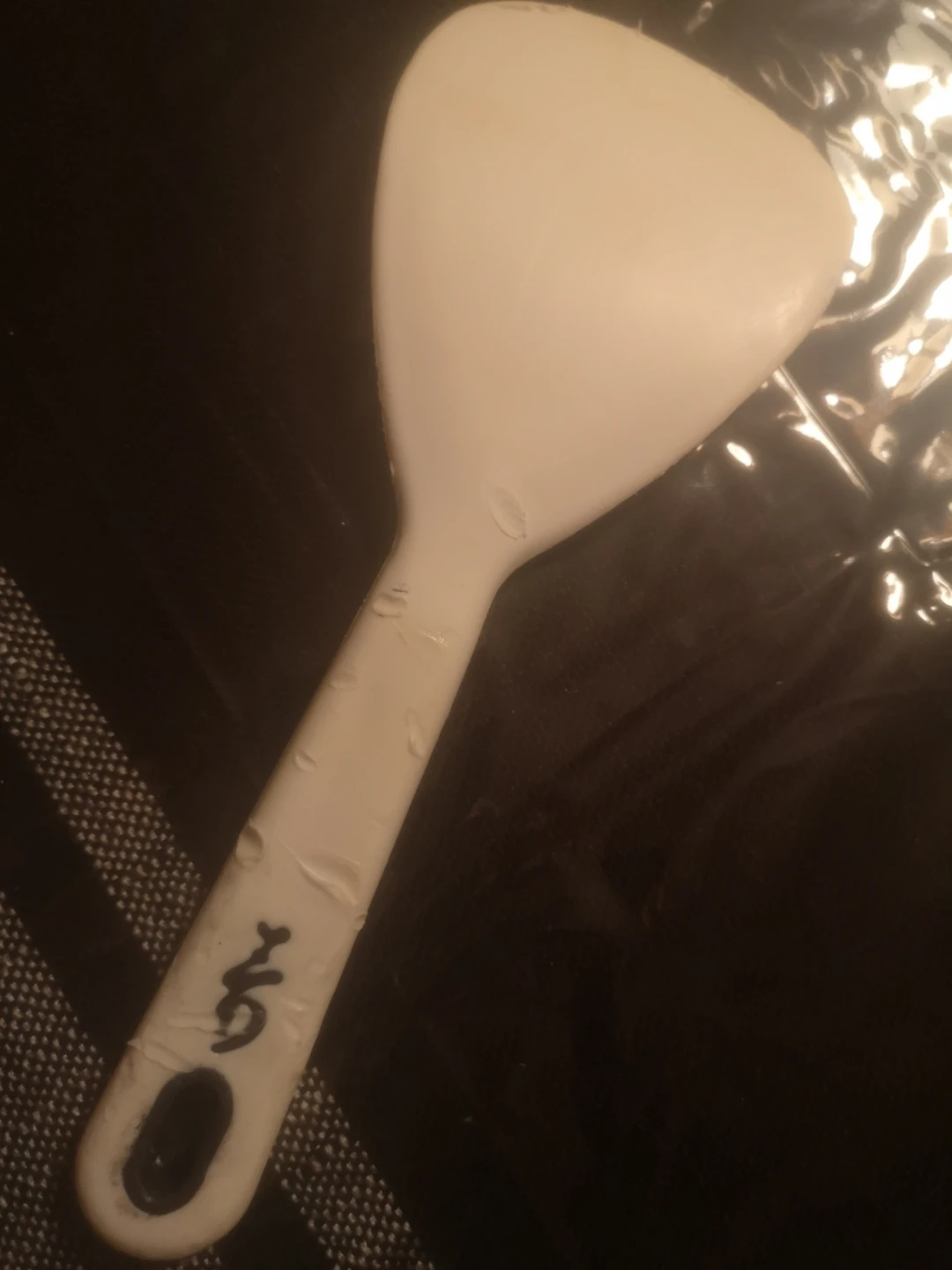 White Rice Paddle Spoon - photo 2