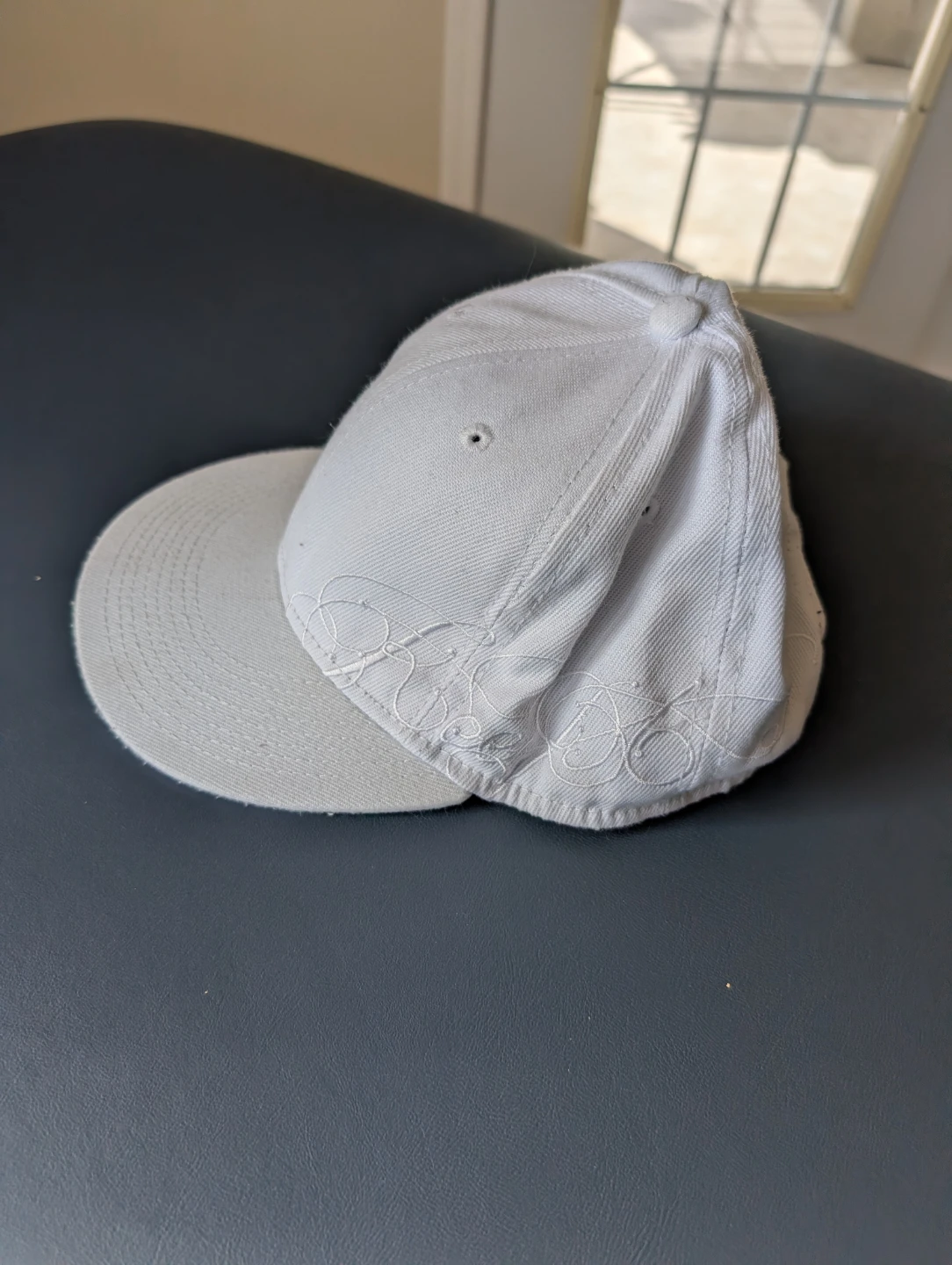 White Fitted Baseball - photo 2