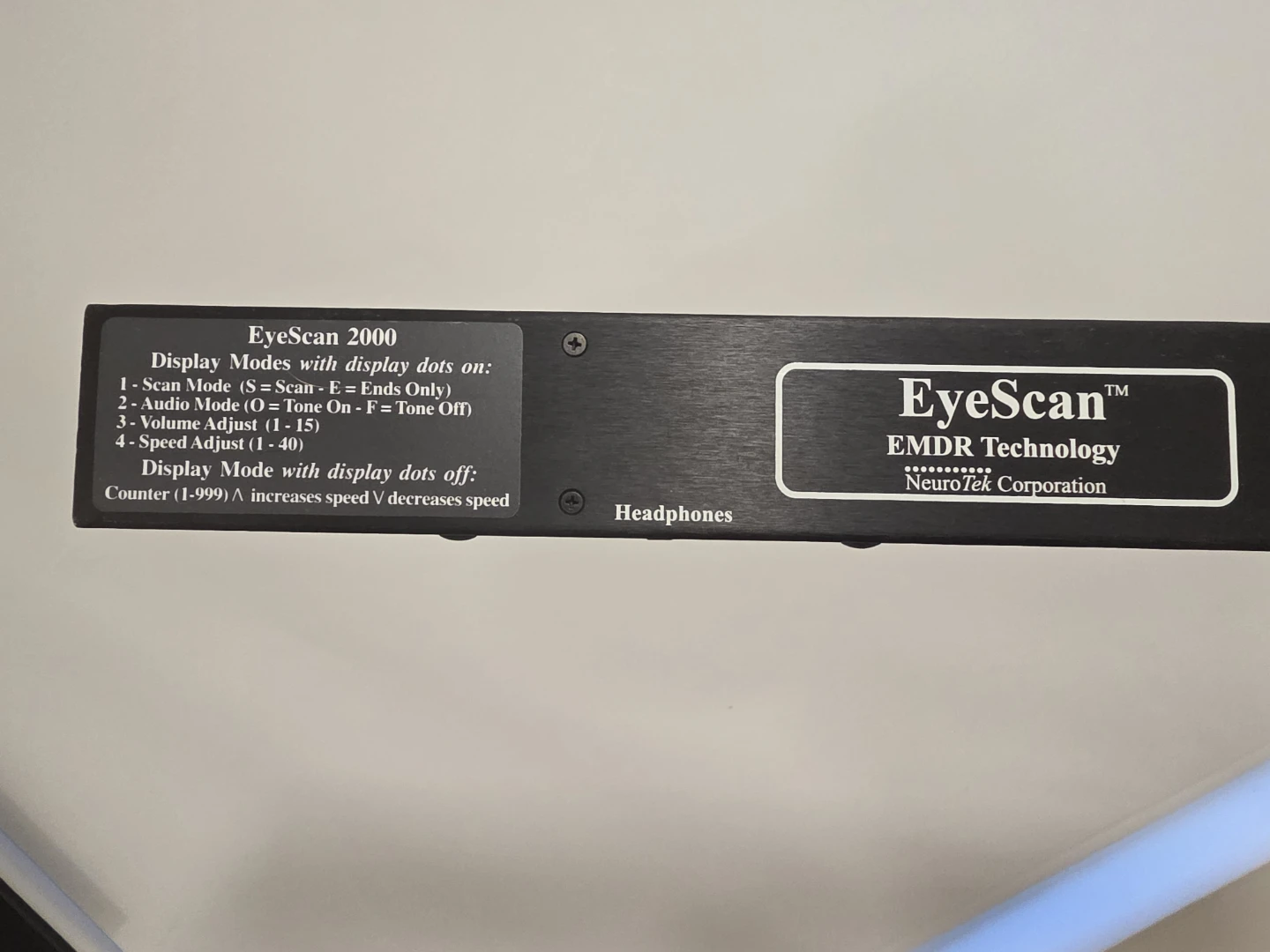 EyeScan 2000 EMDR Technology Device - photo 2