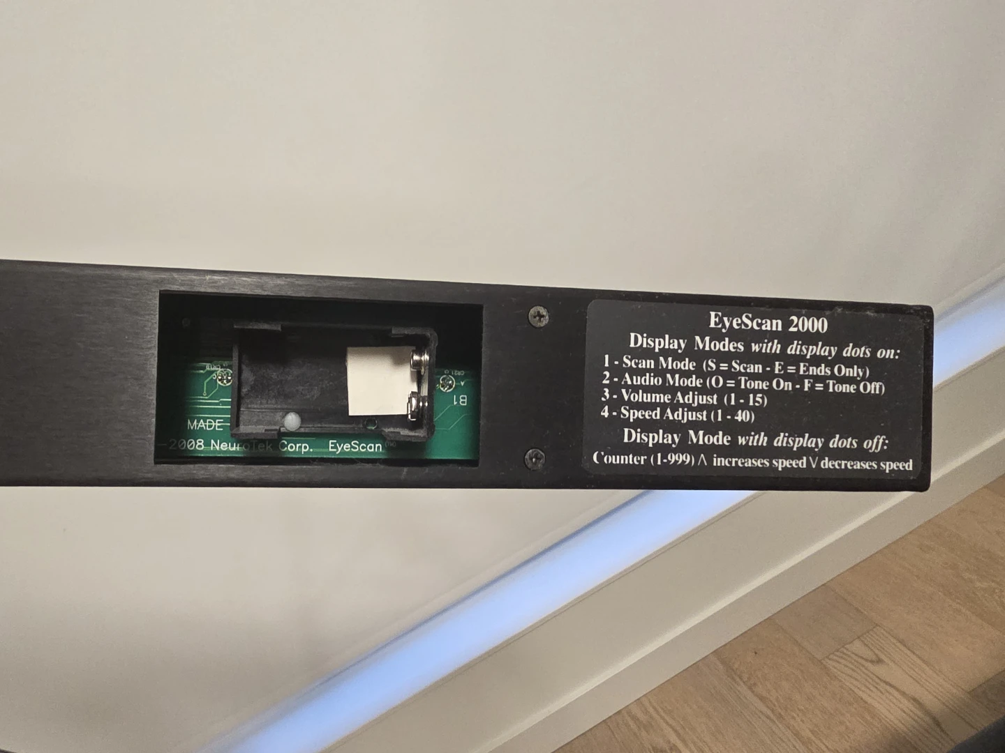 EyeScan 2000 EMDR Technology Device - photo 3