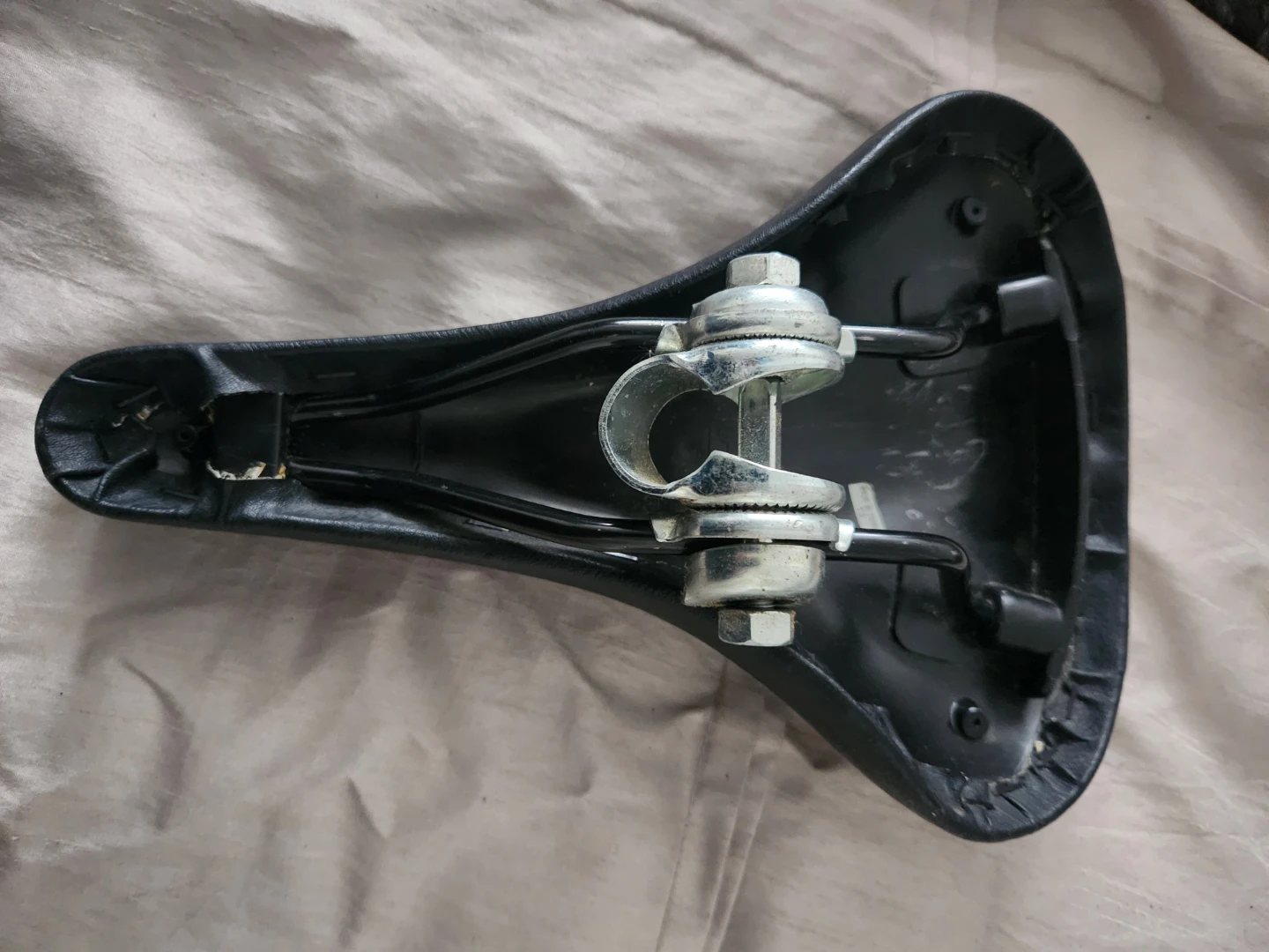 Black Bicycle Saddle Seat - photo 3