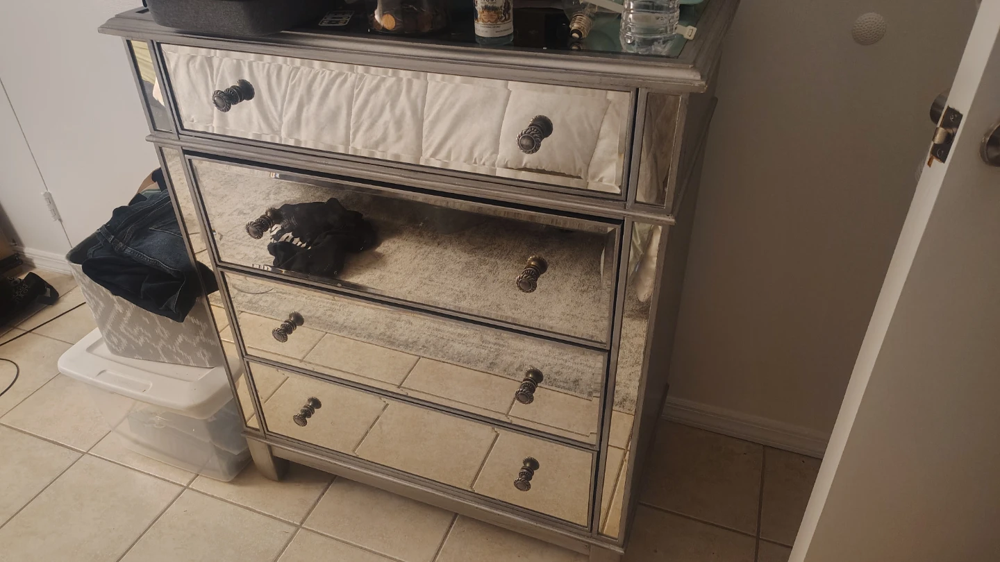 Pier oneMirrored Dresser Chest of Drawers