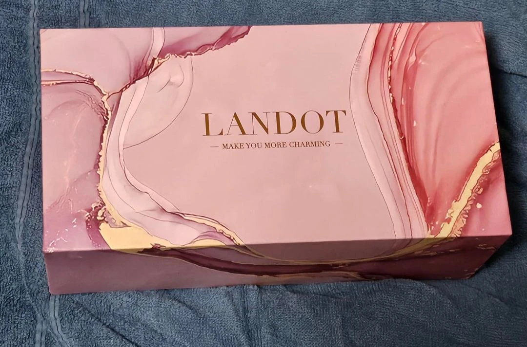 LANDOT 5-in-1 Curling Iron Wand & Thermal Brush Set - photo 4