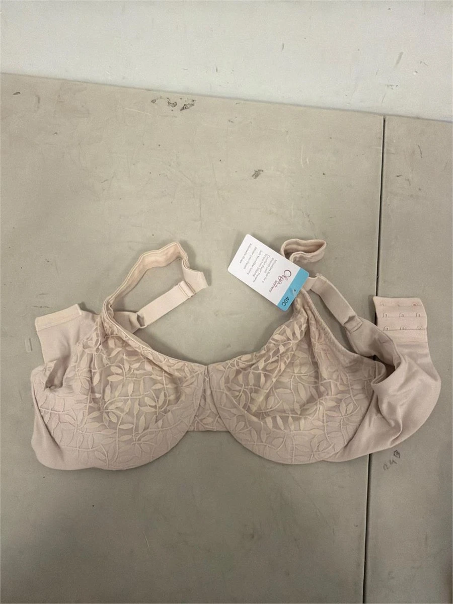 👙 Soutien-gorge Olga Lace Sheer Leaves – 40C (Butterscotch)👙 - photo 4
