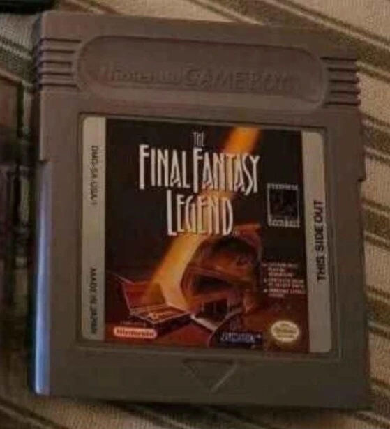 The Final Fantasy Legend Game Boy Cartridge