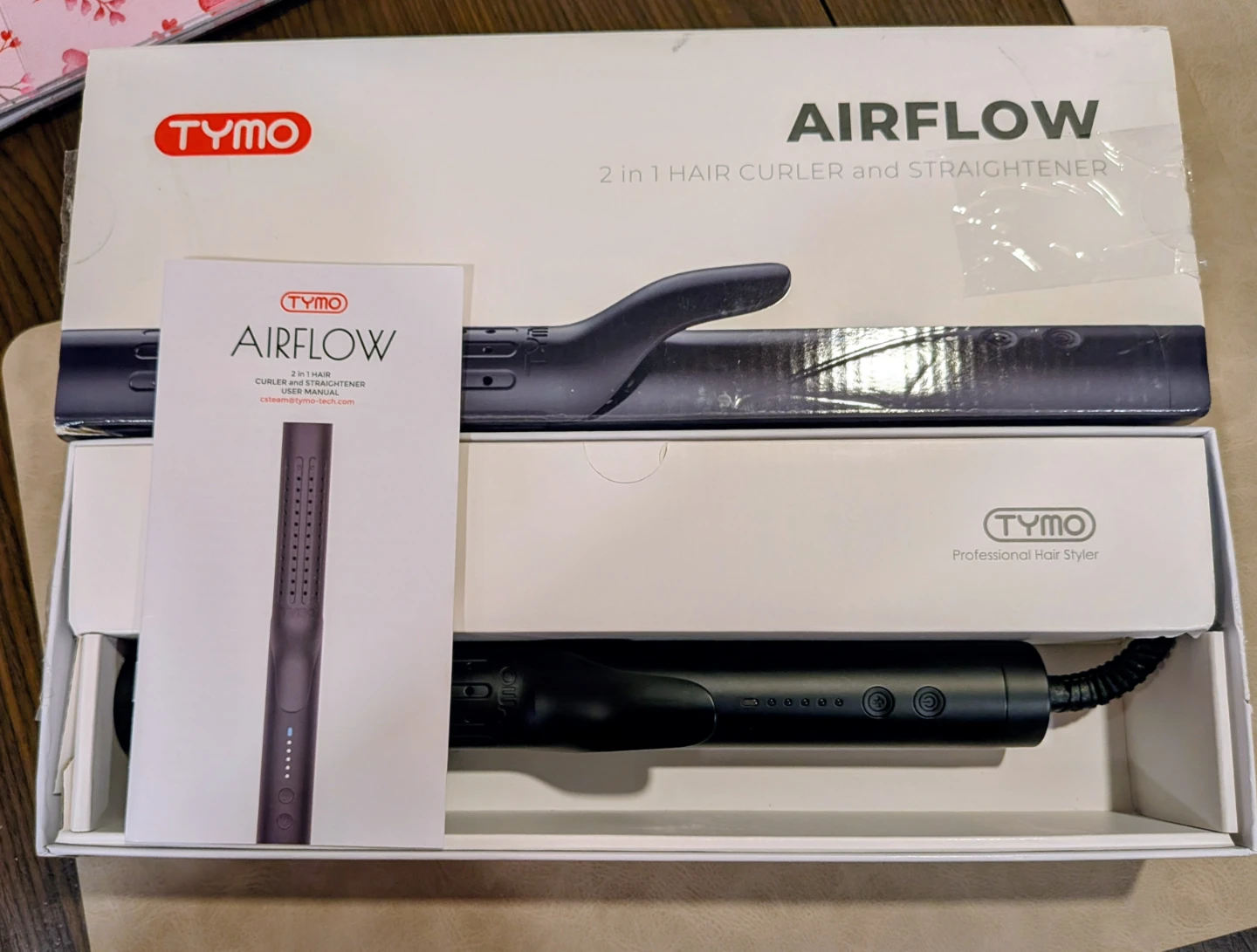 TYMO Airflow 2-in-1 Hair Curler and Straightener - photo 3