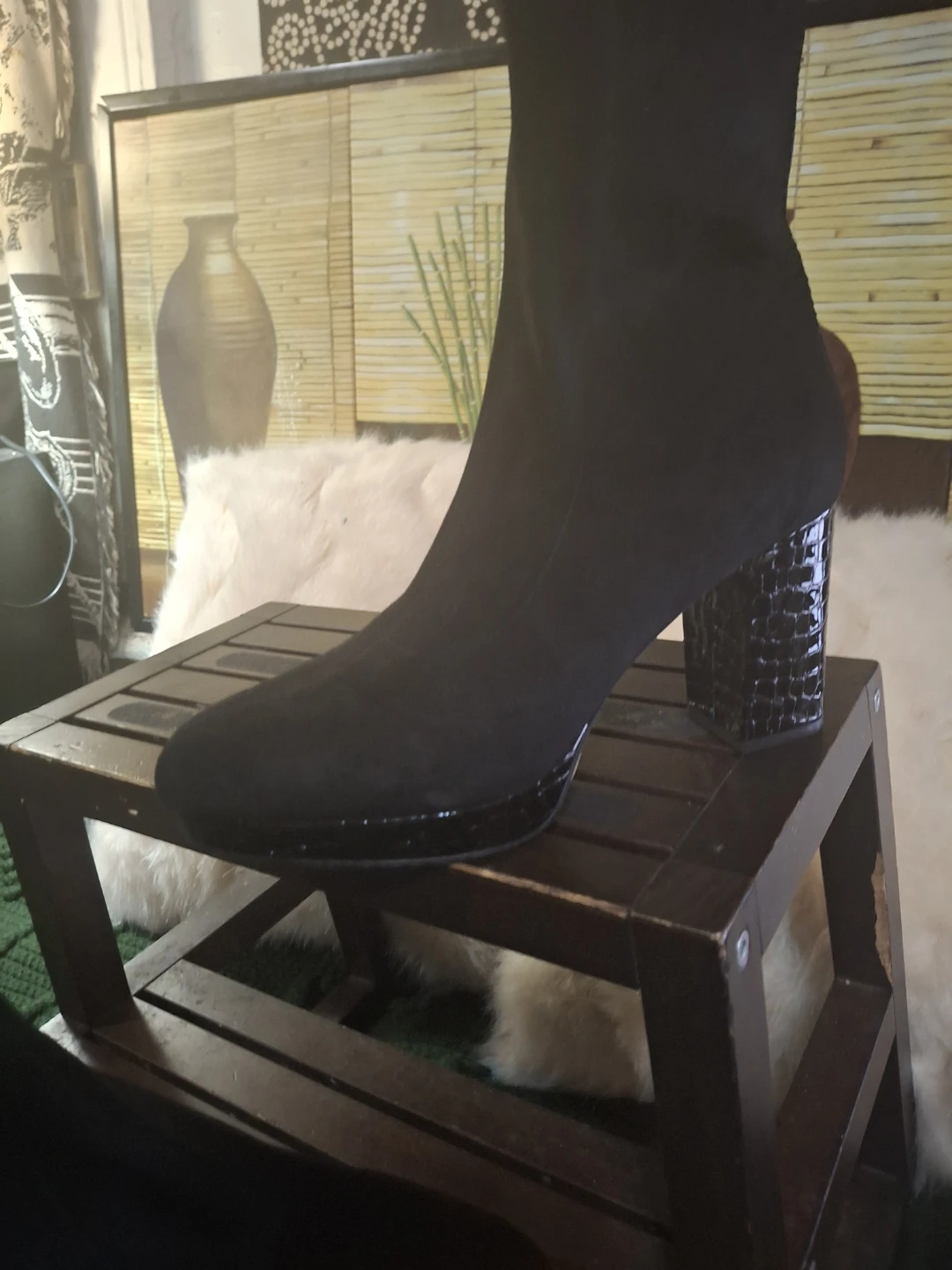 Ladies platform ankle boots - photo 3