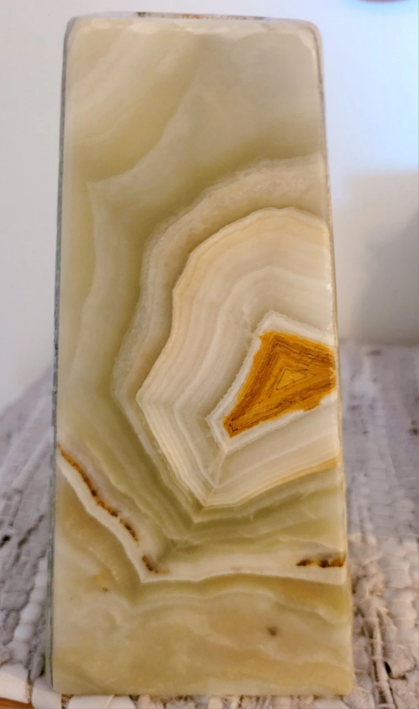 Green Onyx Stone Vase - photo 3