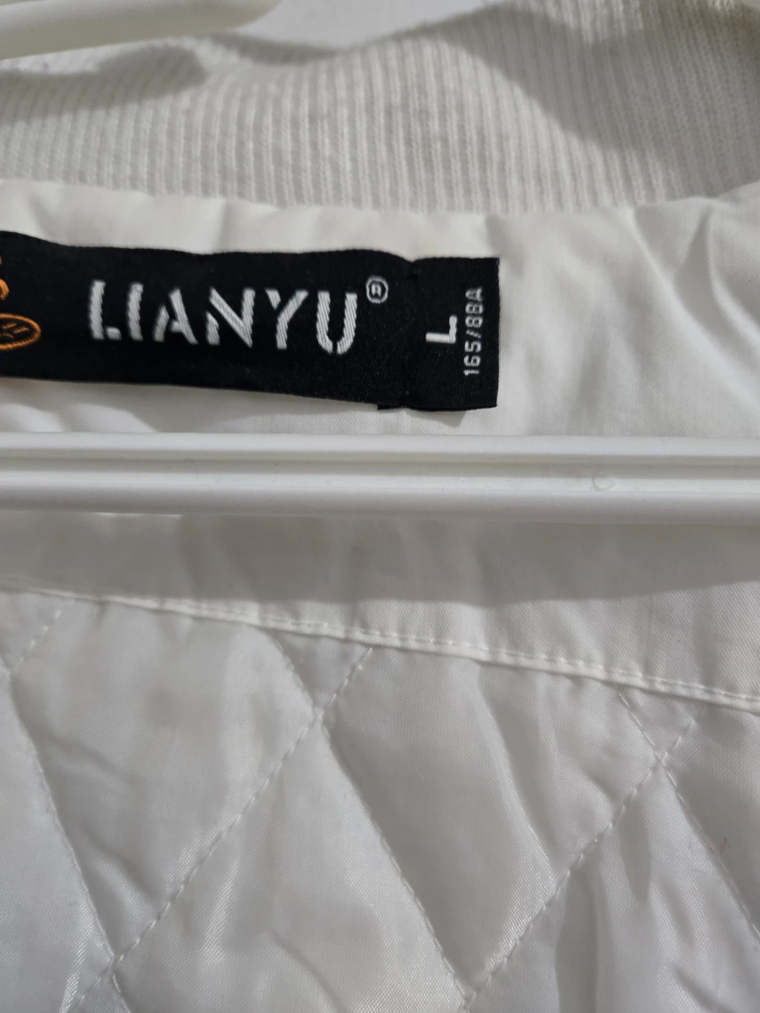 Lianyu White Winter Jacket - Size L - photo 2