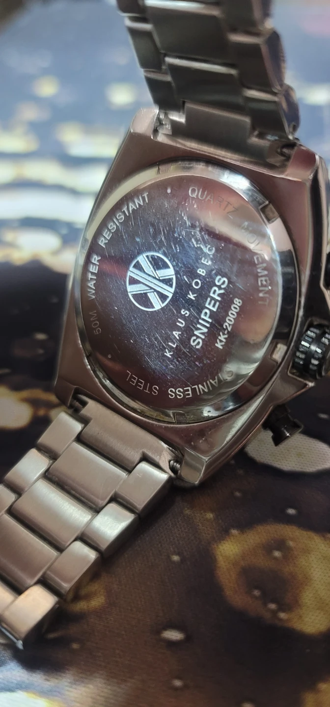Klaus Kobec "Snipers" Quartz Chronograph Watch - photo 4