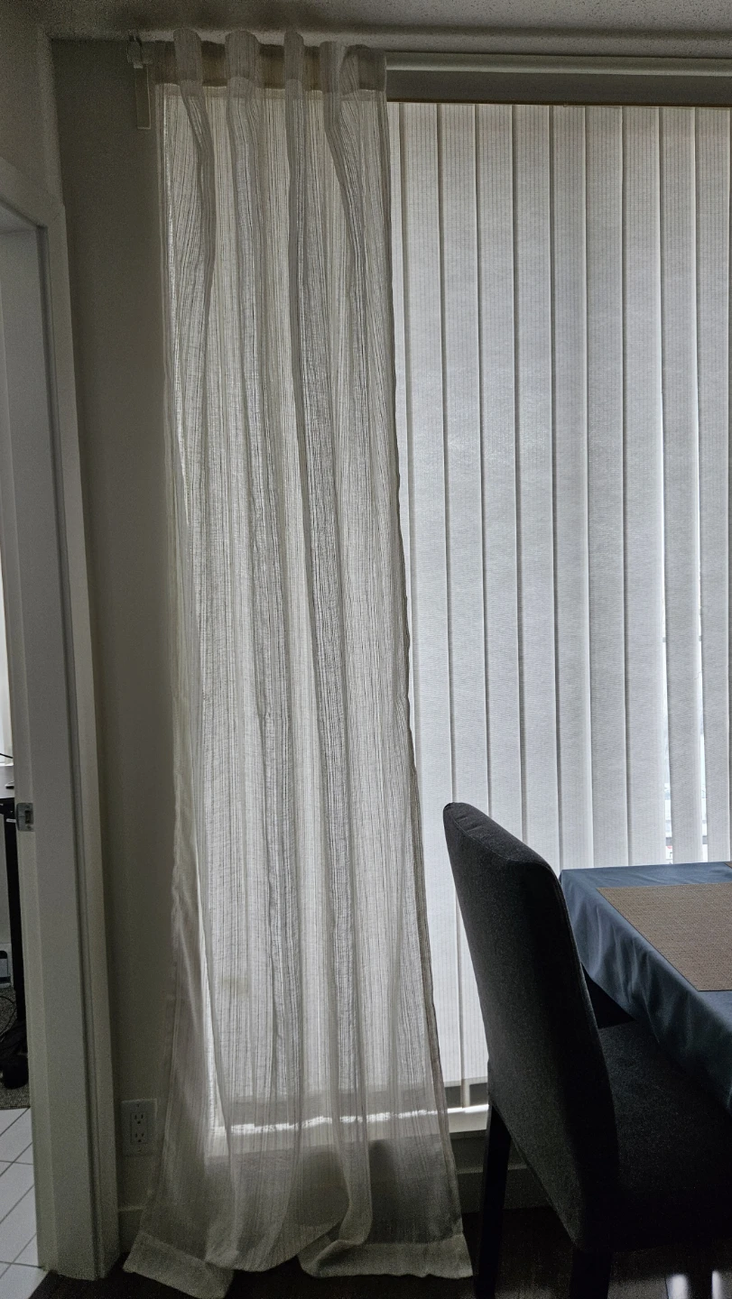 Elegant linen courtain - photo 2