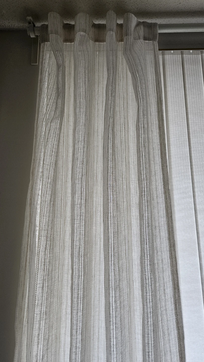 Elegant linen courtain - photo 3