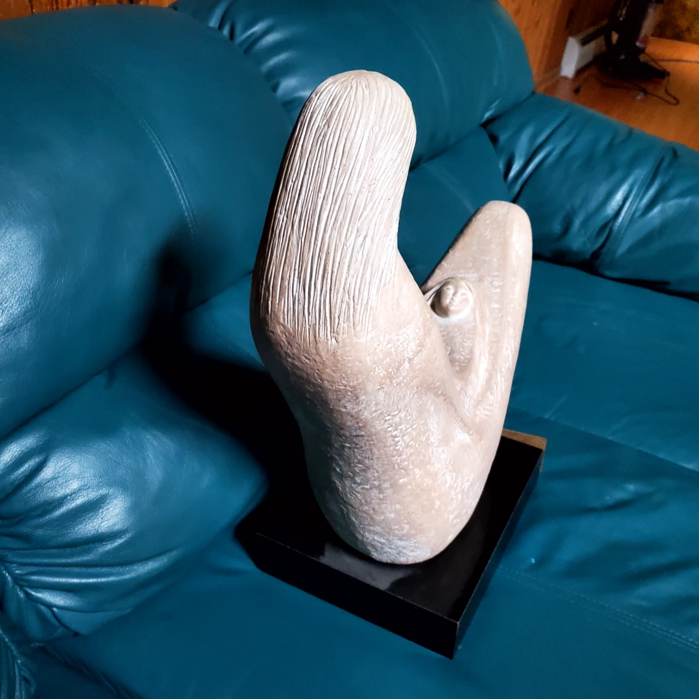 Abstract Sculpture with Figure - photo 4
