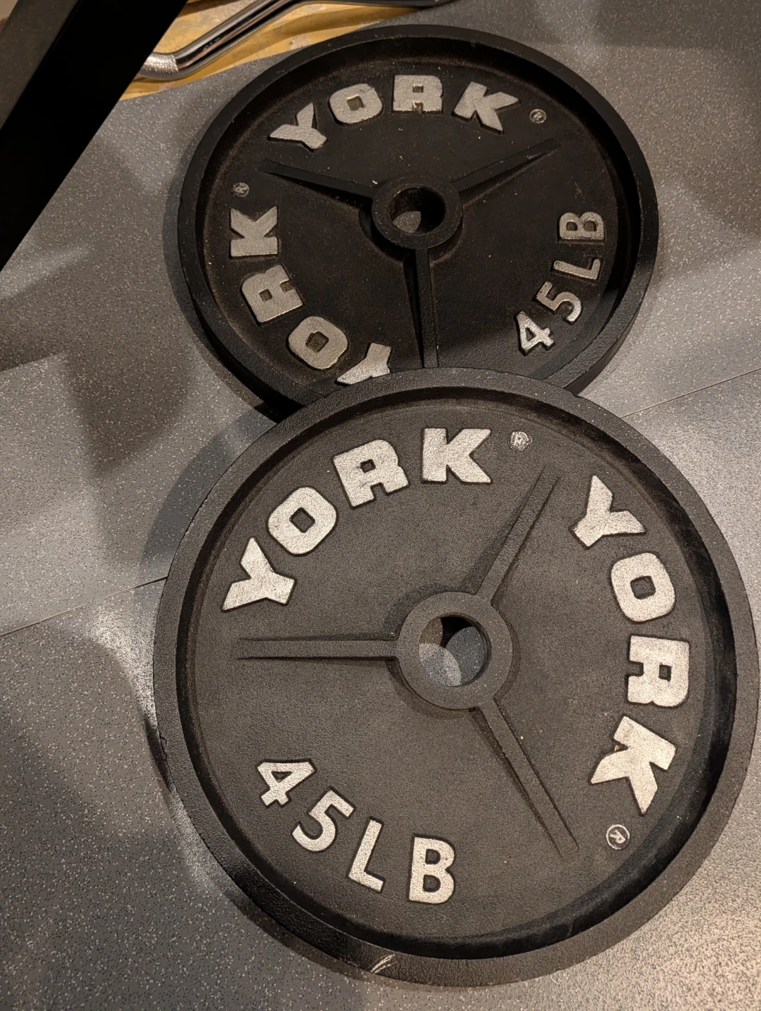 York 45lb Weight Plates (Pair)