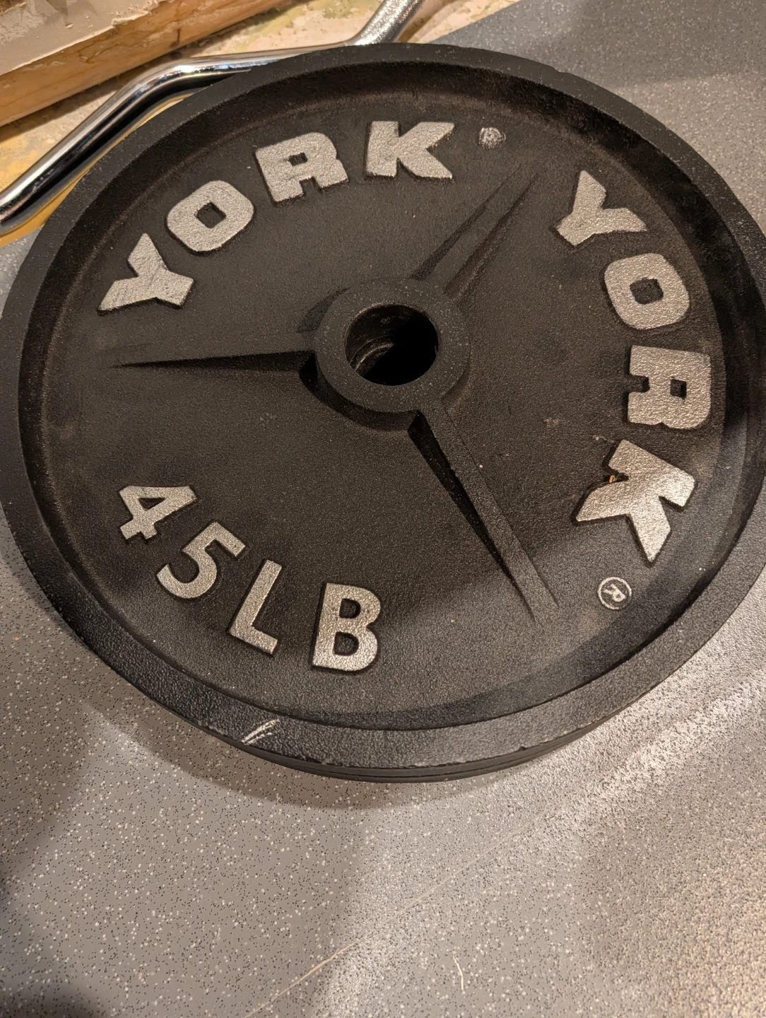 York 45lb Weight Plates (Pair) - photo 2