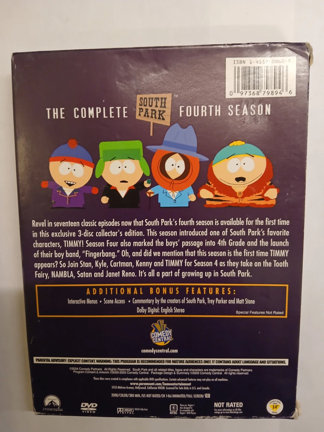 SOUTH PARK FOURTH SEASON - photo 2