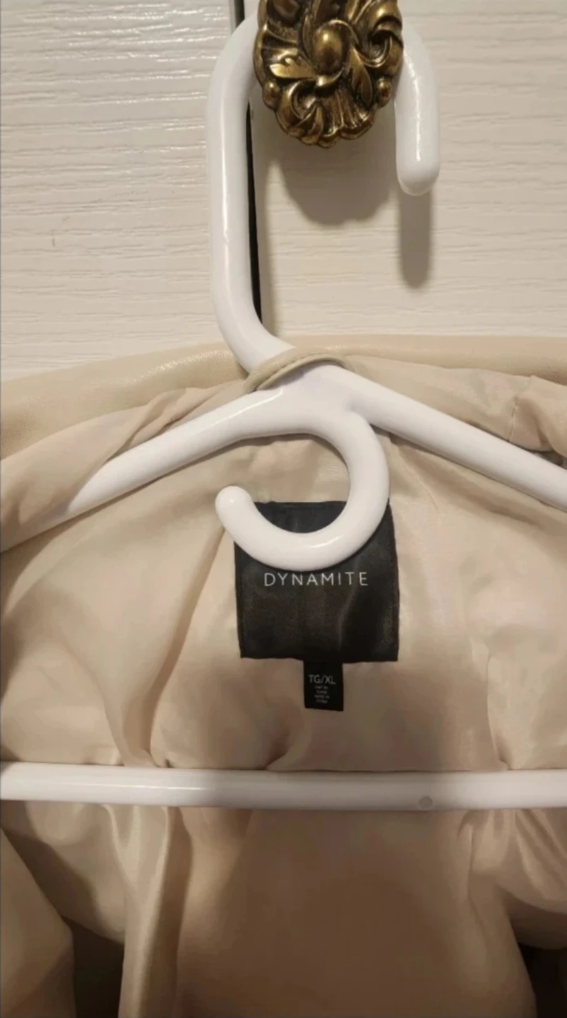 Dynamite Puffer Jacket Cream Size TG/XL - photo 3