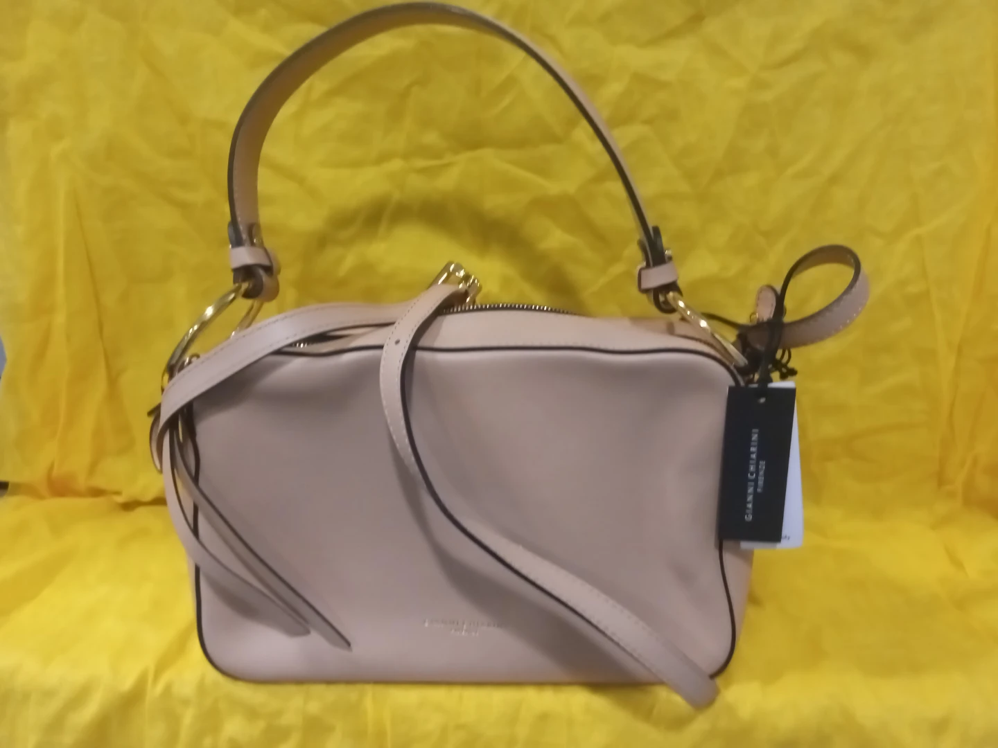Gianni Chiarini Firenze Leather Shoulder Bag