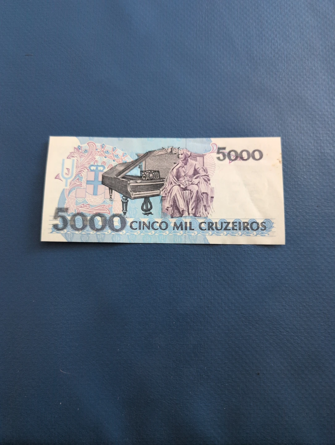 5000 Cruzeiros Banknote - Banco Central do Brasil - photo 2