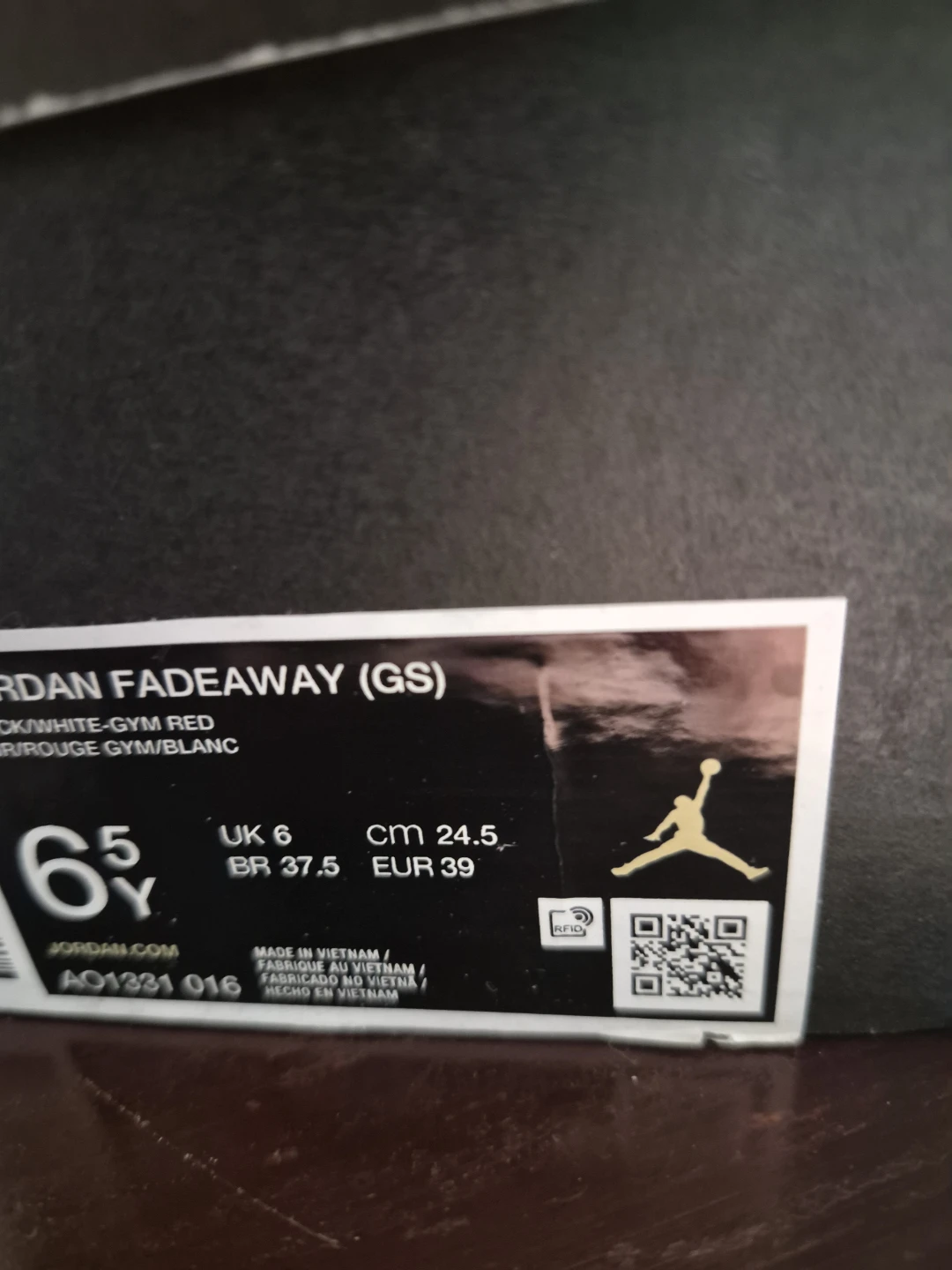Jordan Fadeaway (GS) Shoes - photo 4
