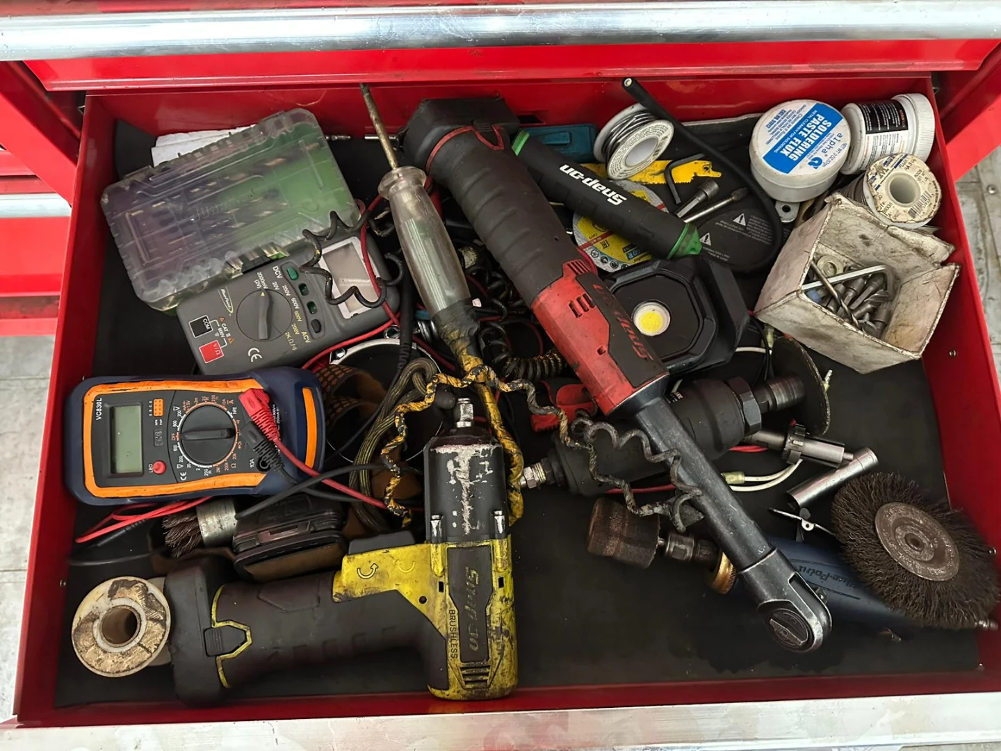 Husky Red Tool Chest with Assorted Tools - photo 4